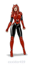  bodysuit corruption exxidor459 female_only femsub jean_grey marvel_comics red_hair super_hero tagme 