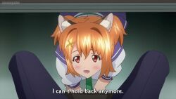  all_fours animal_ears animated azuki_shinatsu black_hair blonde_hair blue_eyes bra breast_press breasts brown_hair cat cat_girl chacha_akaza cleavage coat dark_skin femsub furan_takaki green_eyes haruko_amaya high_heels hug huge_breasts inaho_kushiya kodama_himegami large_breasts licking long_hair maken-ki! monji multiple_girls multiple_subs navel nijou_aki nipples official open_clothes orange_hair panties panty_pull pantyhose ponytail purple_hair red_eyes red_hair school_uniform shirt skirt slit_pupils smile sound tail thick_thighs thighhighs thighs tie tongue tongue_out trance_break transformation twintails undressing urushi_minaya video white_hair yuuka_amato 