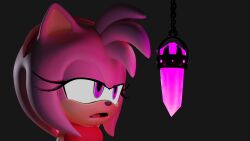  3d amy_rose clothed crystal dazed drool femsub furry hedgehog_girl hornydude4real open_mouth pink_eyes pink_hair short_hair sonic_the_hedgehog_(series) 