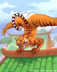  anus ass ass_focus bottomless breasts chelodoy dreamworks female_only femsub flesh_(manipper) furry kung_fu_panda manip nude spiral_eyes symbol_in_eyes tagme tiger_girl tigress topless 