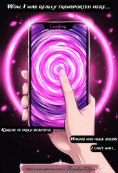  ai_art english_text environmental_text hypnotic_app netorare paradisetoyou_(generator) phone signature text the_100_girlfriends_who_really,_really,_really,_really,_really_love_you user_interface 