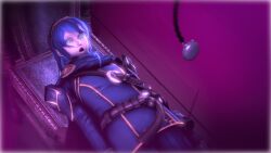  3d amateurthrowaway animated animated_gif blue_hair breasts catalepsy chair clothed crown female_only femsub fire_emblem fire_emblem_awakening jewelry long_hair lucina nintendo open_mouth pendulum pocket_watch princess source_filmmaker spiral_eyes stage_hypnosis symbol_in_eyes 