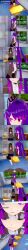  absurdres angry anoni_(anoni_hypno) anoni_hypno aware black_hair blue_eyes choker classroom closed_eyes clothed dark_skin dialogue english_text female_only long_hair mous_carter_(anoni_hypno) multiple_girls original purple_hair school_uniform short_hair spiral spiral_eyes symbol_in_eyes text twintails 