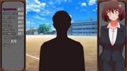 altered_common_sense animated bad_thumbnail bare_breasts black_hair brown_hair empty_eyes exhibitionism femsub hypnosis_academy:_the_hypnosis_trap_and_the_married_teacher jacket locker_room maledom multiple_boys nipples outdoors pool short_hair skirt sound swimsuit teacher topless undressing video video_game yellow_eyes