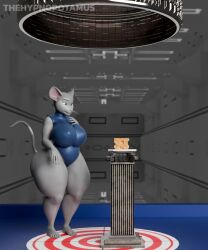  3d animated barefoot dronification femsub furry huge_ass huge_breasts mesmer_mouse_(hypnopotamus) mouse_girl original robotization shiny_skin sound spiral_eyes spiralwash_eyes tagme thehypnopotamus thick_thighs video 