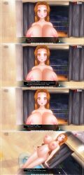 3d absurdres bottomless breasts comic custom_maid_3d_2 empty_eyes expressionless female_only femsub hard_translated kamen_writer_mc long_hair nude rika_(made_to_order) text topless translated