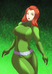 belt bodysuit breasts green_eyes hadant large_breasts long_hair red_hair sam signature tech_control totally_spies virtual_reality