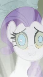  animals_only animated animated_gif curly_hair female_only femsub furry happy_trance horse horse_girl kaa_eyes long_hair magic multicolored_hair my_little_pony open_mouth purple_hair rarity smile spiral_eyes symbol_in_eyes 