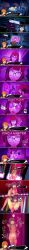 absurdres ahoge bracelet censored choker clothed corruption cum dialogue dildo double_v english_text environmental_text exhibitionism eye_roll femsub fishnets futaba_sakura glasses glowing hypnotic_screen jewelry large_breasts masturbation midriff nail_polish navel nude open_mouth orange_hair orgasm persona_(series) persona_5 reflection sequence sex_toy sling_bikini speech_bubble spiral spread_legs squirting tech_control text thighhighs tight_clothing tongue tongue_out totalsun underwear v 