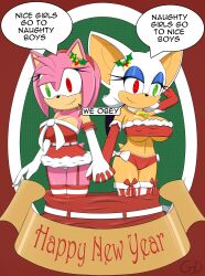  absurdres amy_rose anonymind_(manipper) bat_girl bat_wings breasts christmas comic female_only femsub furry gevind glowing glowing_eyes happy_trance hedgehog_girl holding_hands holly hypnotic_accessory large_breasts magic manip new_years panties rouge_the_bat santa_costume sonic_the_hedgehog_(series) text underwear 