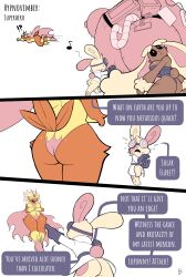 ass blaziken furry hypnodoe leotard lopunny pokemon scientist spinda super_hero tech_control