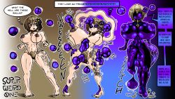 abs absorption assimilation bikini black_lipstick body_control bodysuit brown_hair cock_growth collar condom cum drone dronification faceless futanari futasub green_eyes hair_ornament hair_ribbon huge_ass huge_breasts huge_cock large_breasts latex mind_hack muscle_girl nipple_penetration nipples orb original penis pubic_hair ring_eyes sequence sex short_hair sling_bikini super_weird_one superweirdman tagme tattoo tech_control text torn_clothes transformation