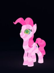  3d animals_only animated animated_gif female_only femsub happy_trance hooves horse kaa_eyes my_little_pony non-human_feet open_mouth pink_hair pinkie_pie short_hair smile spiral_eyes symbol_in_eyes uncommented 