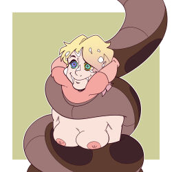  breasts coils cum cum_on_face disney ef-nsfw femsub gwen_stacy happy_trance kaa kaa_eyes marvel_comics snake spider-gwen the_jungle_book 