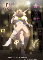  absurdres alternate_costume bare_legs black_panther blonde_hair blue_lipstick bodysuit boots breasts chair choker clothed cloverdraw04 corruption cover crossed_legs doctor_strange emma_frost english_text expressionless eye_color_change femsub green_eyes high_heels human_puppet hypnotized_assistant large_breasts legs looking_at_viewer maledom marvel_comics marvel_rivals possession possessionhub psylocke purple_eyes purple_lipstick super_hero tagme text thick_thighs thighs unaware x-men 