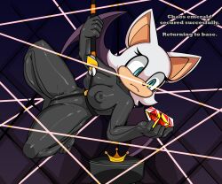  bodysuit drone expressionless furry latex neyfufu rouge_the_bat sonic_the_hedgehog_(series) tagme 