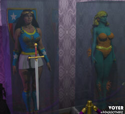  columbia_(maggotmike) display female_only femsub maggotmike mermaiden_(maggot_mike) multiple_girls multiple_subs original super_hero voyer 