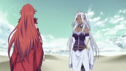 animated before_and_after biting charm_(spell) demon_girl empty_eyes euphemia expressionless female_only femdom femsub kenja_lain long_hair magic my_instant_death_ability_is_overpowered red_hair sound tagme vampire video white_hair yuri 