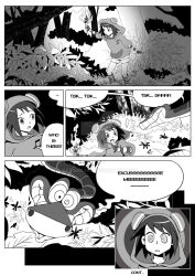 before_and_after capcom comic crossed_eyes disney expressionless femsub greyscale hypnotic_eyes kaa megaman_(series) megaman_star_force open_mouth ring_eyes satohikaru short_hair snake sonia_strumm text the_jungle_book