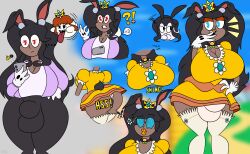 bunny_ears bunny_girl futanari nintendo original possession princess_daisy super_mario_bros.