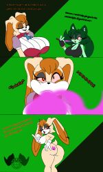 drugged furry ghost nude original pepper_(ultra4rtz) possession smoke smoking sonic_the_hedgehog_(series) ultra4rtz vanilla_the_rabbit