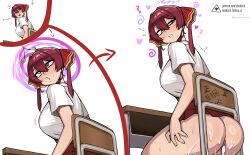  before_and_after cum donburikazoku femsub heterochromia hololive manip marine_houshou missfortunedoom_(manipper) pendulum red_hair spiral spiral_eyes symbol_in_eyes tagme virtual_youtuber 