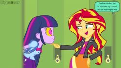  animated animated_eyes_only animated_gif chin_hold equestria_girls femdom femsub green_eyes happy_trance hypnoner_(manipper) jacket kaa_eyes manip multicolored_hair my_little_pony open_mouth personification screenshot straight-cut_bangs sunset_shimmer text twilight_sparkle 