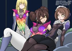 bzurrrf femsub gloria_(pokemon) lillie_(pokemon) nintendo pokemon pokemon_black_and_white_2 pokemon_sun_and_moon pokemon_sword_and_shield rosa_(pokemon) tagme