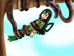 disney femsub green_hair happy_trance jerrydestrtoyer kaa kaa_eyes my_hero_academia snake the_jungle_book tsuyu_asui
