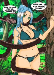 bikini bikini_bottom bikini_top disney femsub kaa kaa_eyes kanazy maledom nefertari_vivi one_piece tagme text the_jungle_book