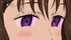 brown_hair diane_(the_seven_deadly_sins) empty_eyes expressionless female_only glowing glowing_eyes purple_eyes screenshot spoilers the_seven_deadly_sins twintails
