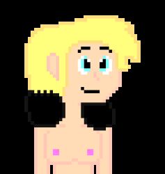  animated animated_gif before_and_after bombertim bottomless breasts coils drool erika_(er-ikaa) happy_trance kaa_eyes nipples nude original pixel_art snake topless 