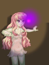 bottomless empty_eyes femsub flat_chest long_hair louise_francoise_le_blanc_de_la_valliere malroth open_mouth pink_hair see-through the_familiar_of_zero underwear