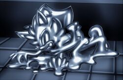  furry liquid_metal male_only malesub metal_sonic open_mouth robot robotization silverslime slime sonic_the_hedgehog_(series) transformation yaoi 