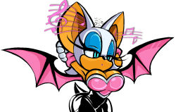  arms_behind_back bat_girl bat_wings breasts cleavage dazed empty_eyes expressionless female_only femsub furry gloves hypnotic_audio hypnotic_music large_breasts manip rouge_the_bat short_hair solo sonic_the_hedgehog_(series) tiechonortheal_(manipper) white_background white_hair wings 