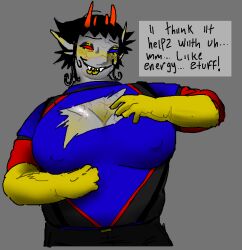 bimbofication breast_expansion homestuck hyper_breasts liquidvessel sollux_captor