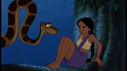  ai_art ai_voice animated disney jungle kaa kaa_eyes mowgli shanti sound tagme the_jungle_book video 