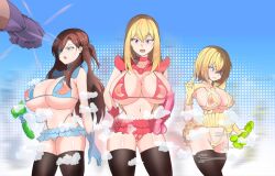  aware bimbofication breast_expansion clothed_exposure defeated dildo exposed_chest female_only hypnotic_magic instant_loss jethnoblast large_breasts magic magical_girl multiple_girls transformation 
