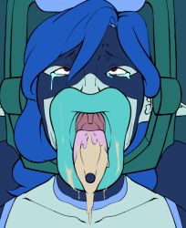  ahegao cum cum_in_mouth cum_on_face deepthroat dragon_ball drone dronification fellatian fellatio huge_lips ibex-cg kakunsa looking_at_viewer nightmare_fuel open_mouth tears tongue tongue_out tongue_piercing 