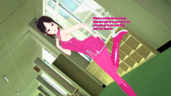 3d alternate_costume black_hair empty_eyes femsub kaguya-sama_love_is_war kaguya_shinomiya possession school_uniform slime sonrio12 text