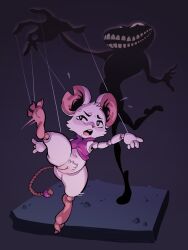  aura aware black_eyes body_control capcognito dancing dollification femsub furry grinnsly_(mina_the_hollower) legs mina_(mina_the_hollower) mina_the_hollower mouse_girl non-human_feet puppet puppetization pussy simple_background sweat tail 