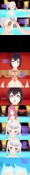  3d black_clover body_swap censored dialogue femsub grey_hair happy_trance long_hair nipples noelle_silva nude penis pink_hair possession shico spiral_eyes text translation_request twintails vanessa_enoteca 