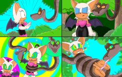 barefoot coils comic disney feet femsub foot_licking happy_trance kaa kaa_eyes rouge_the_bat snake sonic_the_hedgehog_(series) the_jungle_book ticklehypno tickling