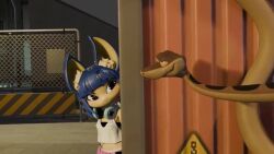 3d animal_crossing animal_ears animated ankha_(animal_crossing) black_eyes blue_hair blush bunny_ears bunny_girl cat_ears cat_girl crossover disney evil_smile femsub furry happy_trance headphones hypnotic_eyes judy_hopps kaa kaa_eyes maledom multiple_girls nintendo outdoors ping short_hair snake somefkup sound the_jungle_book video voice_acted zootopia 