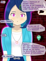 blue_eyes blue_hair enemy_conversion femsub liko_(pokemon) nasicampur32 nintendo pokemon pokemon_(anime) text