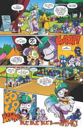  animals_only chicken_pose comic empty_eyes female_only femdom femsub furry glowing glowing_eyes horns horse long_hair magic multicolored_hair my_little_pony open_mouth pet_play princess princess_celestia princess_luna stage_hypnosis text trigger western wings 