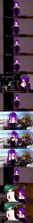  absurdres ahegao anoni_(anoni_hypno) anoni_hypno breasts closed_eyes clothed dialogue english_text eye_roll female_only femsub fingering green_hair long_hair masturbation multiple_girls nipples nude one_punch_man pink_eyes purple_hair short_hair spiral spiral_eyes sweat symbol_in_eyes tatsumaki_(one_punch_man) tears text tongue tongue_out 