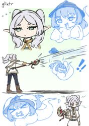  elf elf_ears frieren frieren:_beyond_journey's_end ghost glixtr tagme white_hair 