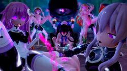 3d animated armpits arms_above_head bell black_hair black_sister blanc blonde_hair bodysuit boots bouncing_breasts brown_hair censored chains closed_eyes crotch_tattoo cuffs drill_hair empty_eyes eye_roll femsub futanari gloves glowing glowing_eyes hair_ornament happy_trance hat hyperdimension_neptunia hypnotized_dom hypnotized_hypnotist koikatsu! large_breasts latex leotard long_hair looking_at_viewer malesub mask masturbation multiple_doms multiple_girls multiple_subs navel nepgear nipples noire on_back open_mouth opera_gloves pink_eyes pink_hair pov pov_sub pussy_juice ribbon rubber sex silver_hair spread_legs squatting standing_split taihou1944 tattoo thigh_boots thighhighs tongue tongue_out twintails v vaginal vert video