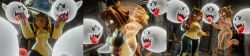  boo_(mario) cat_girl femsub feverdreamerr gameoverse kit_bodega_(gameoverse) nintendo possession soul_removal super_mario_bros. tagme 